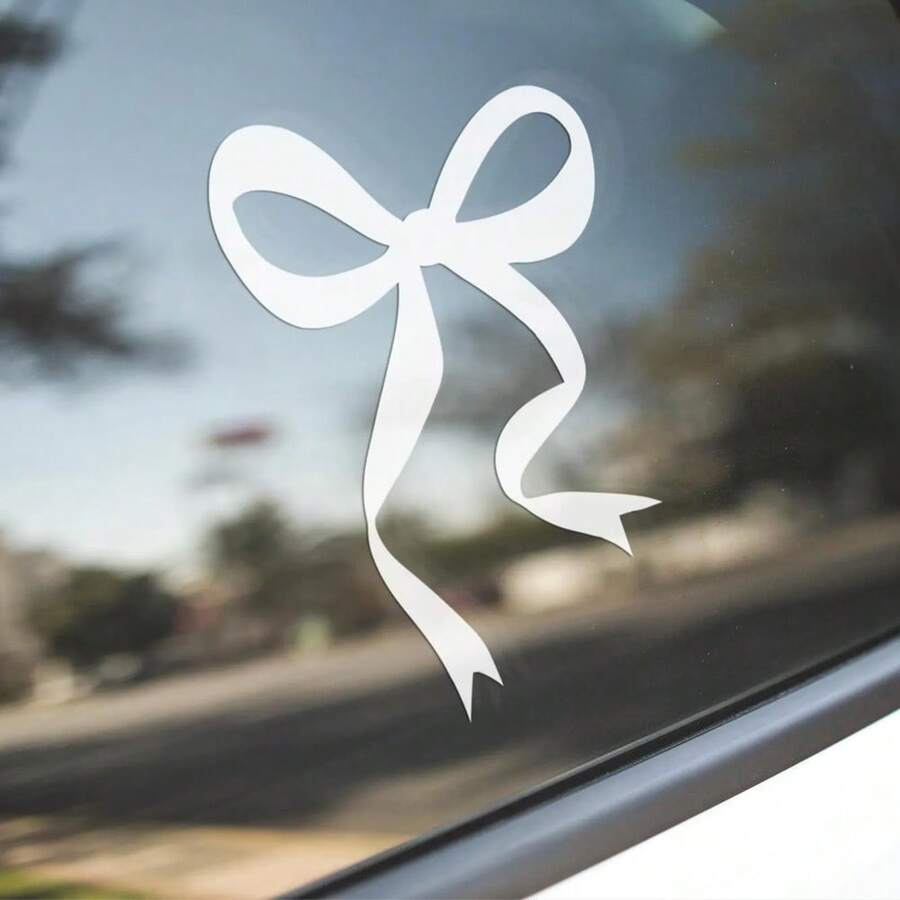 1 Pc Bow Car Decal, Vinyl Girl - đánh giá và giá Body Jewelry Rings