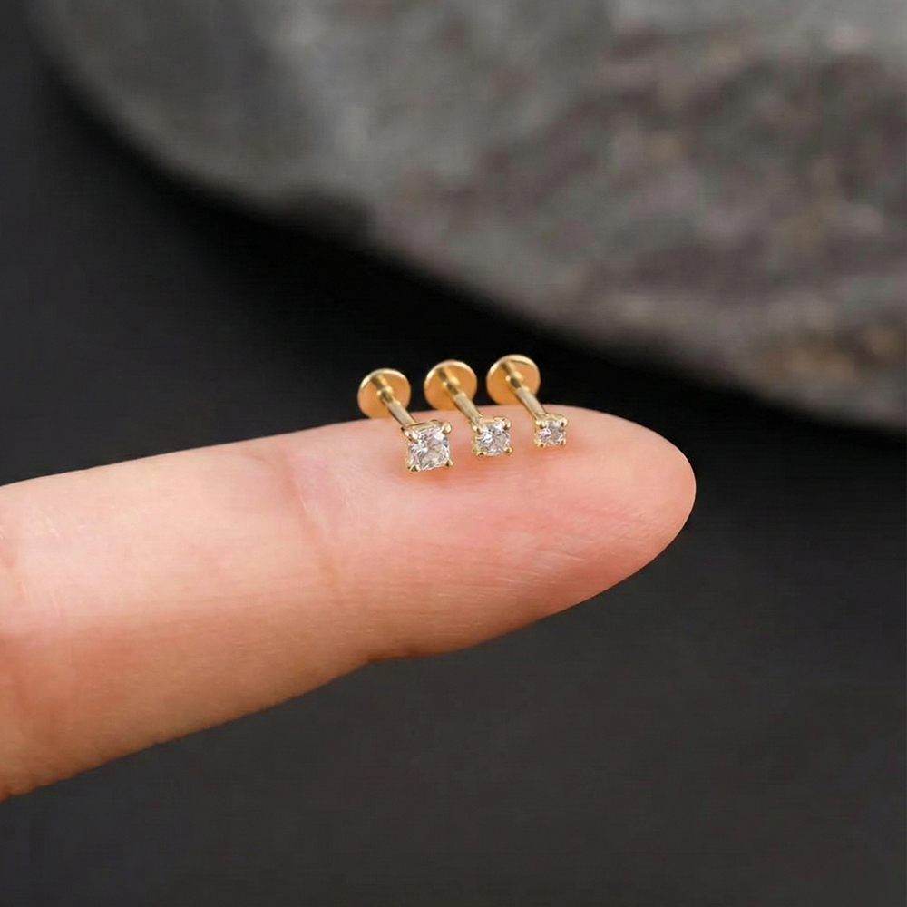 Aide 925 Sterling Silver Moiss - đánh giá và giá Body Jewelry Labret