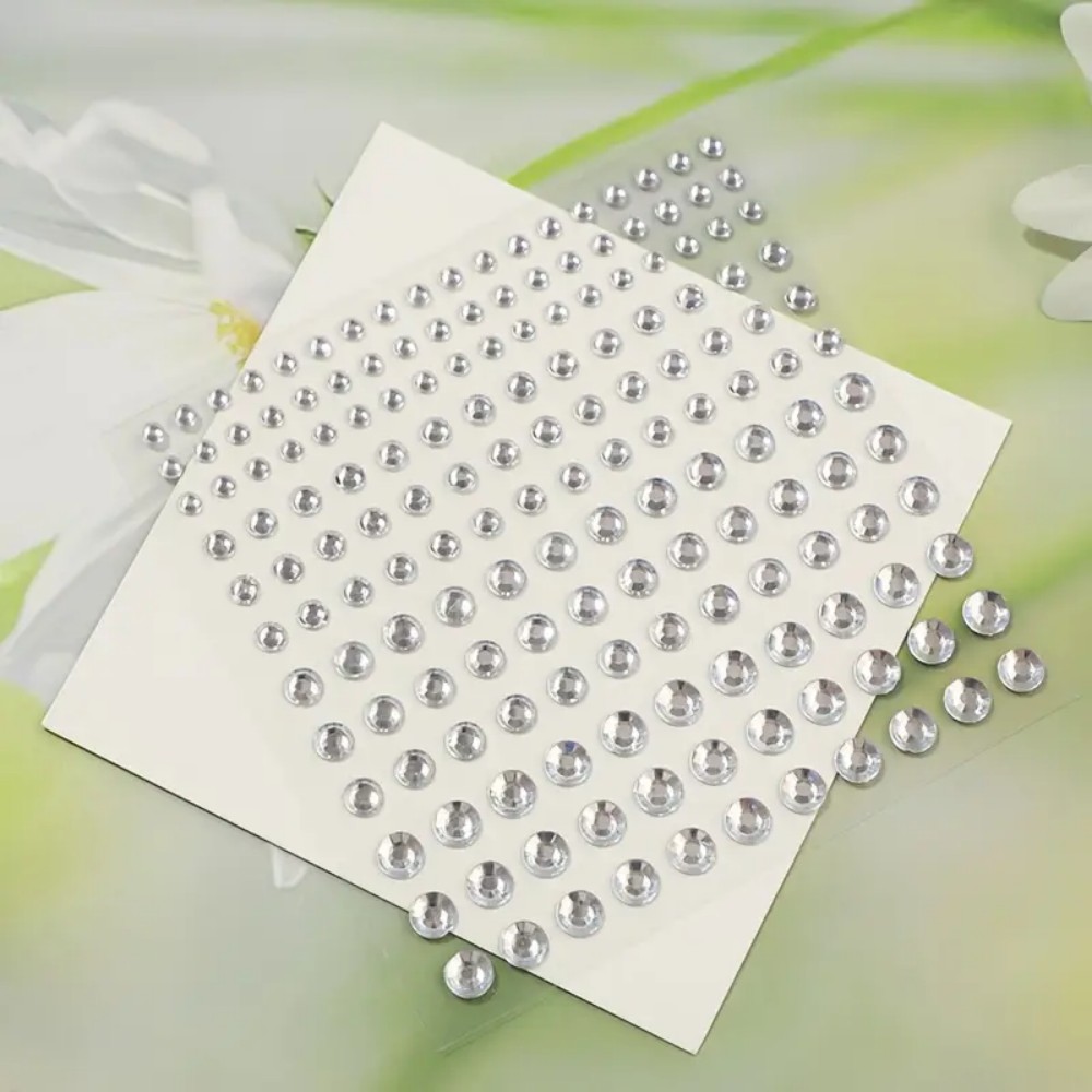 165pcs Self-Adhesive Rhineston - đánh giá và giá Body Jewelry Labret