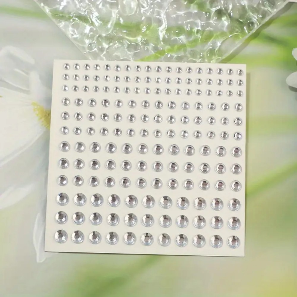 165pcs Self-Adhesive Rhineston - đánh giá và giá Body Jewelry Labret