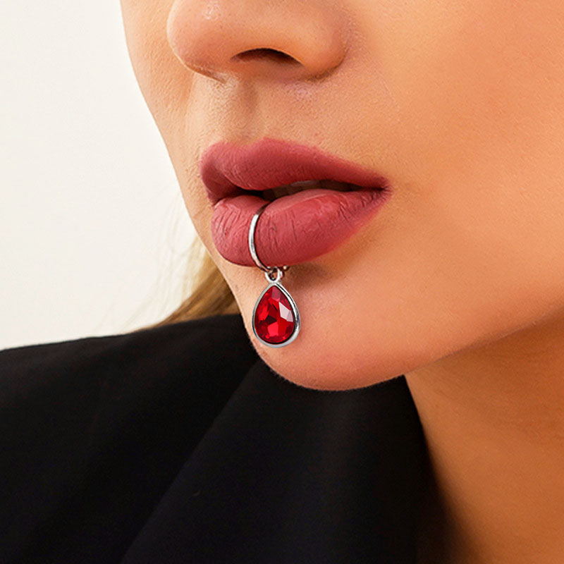 1 Máy Tính Giả Xuyên Môi Kẹp C - đánh giá và giá Body Jewelry Labret