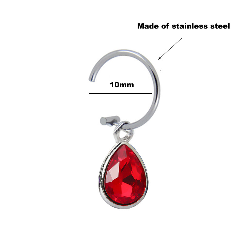 1 Máy Tính Giả Xuyên Môi Kẹp C - đánh giá và giá Body Jewelry Labret