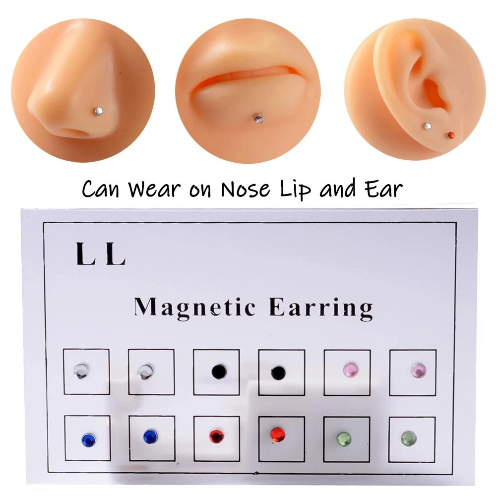 12PCS/Card Fake Cheater Non Pi - đánh giá và giá Body Jewelry Labret