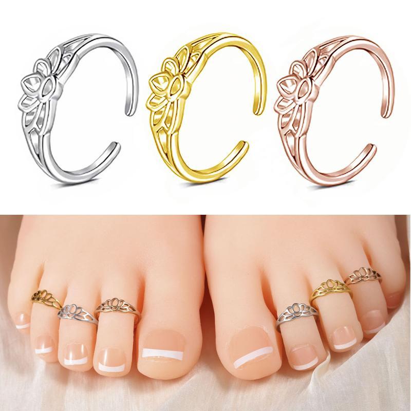 Adjustable Bow Hollow Lotus De - đánh giá và giá Body Jewelry Rings
