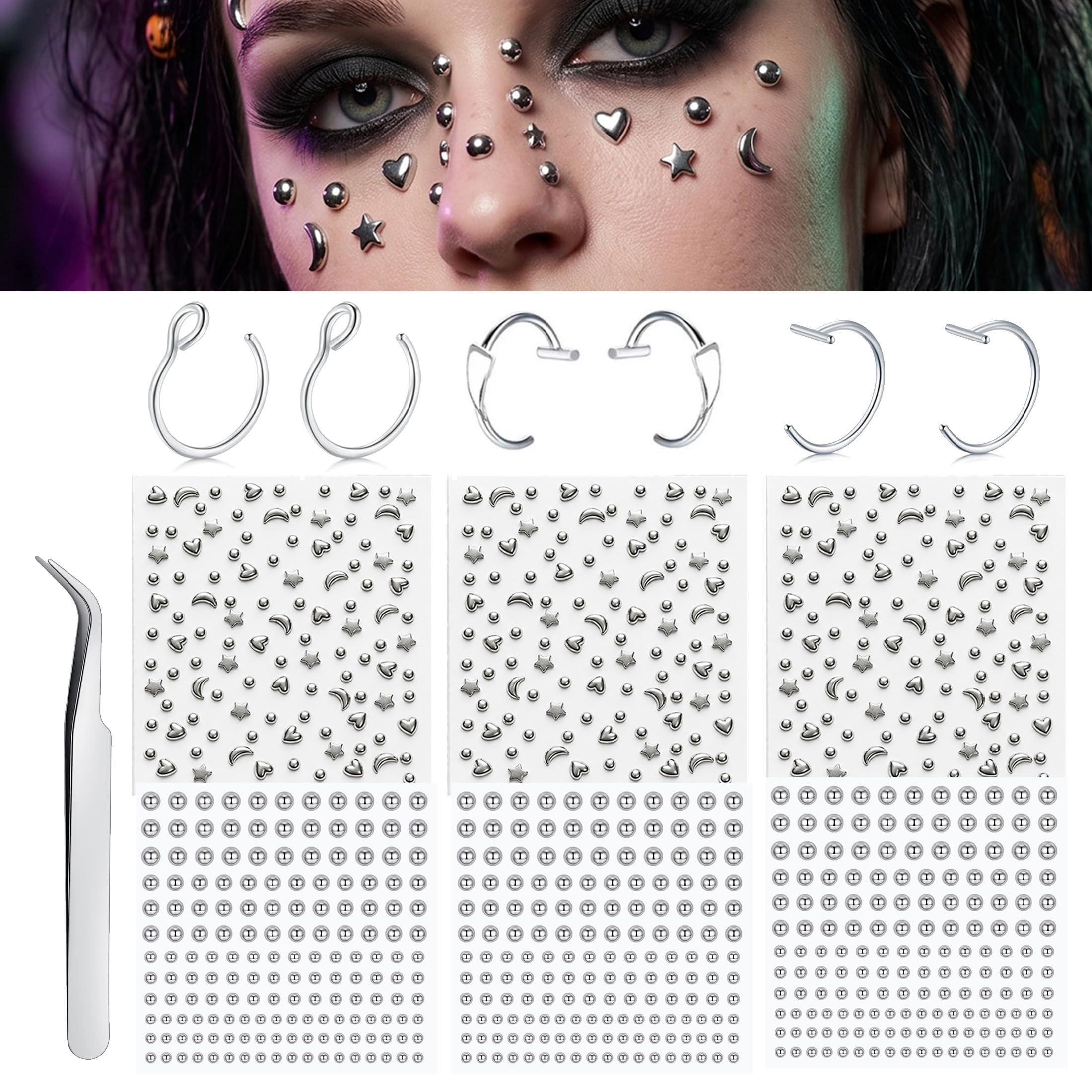 Fake Piercings Balls Stick on  - đánh giá và giá Body Jewelry Labret