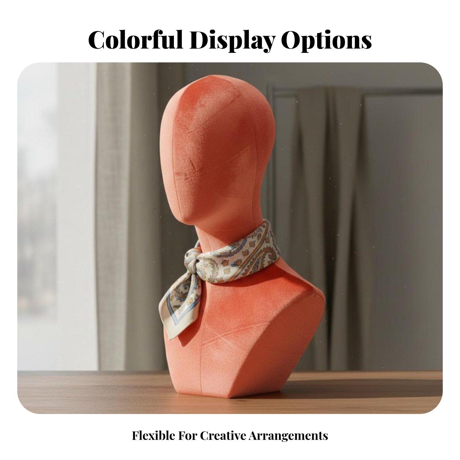 Luxurious Velvet Mannequin Hea - đánh giá và giá Body Jewelry Shop