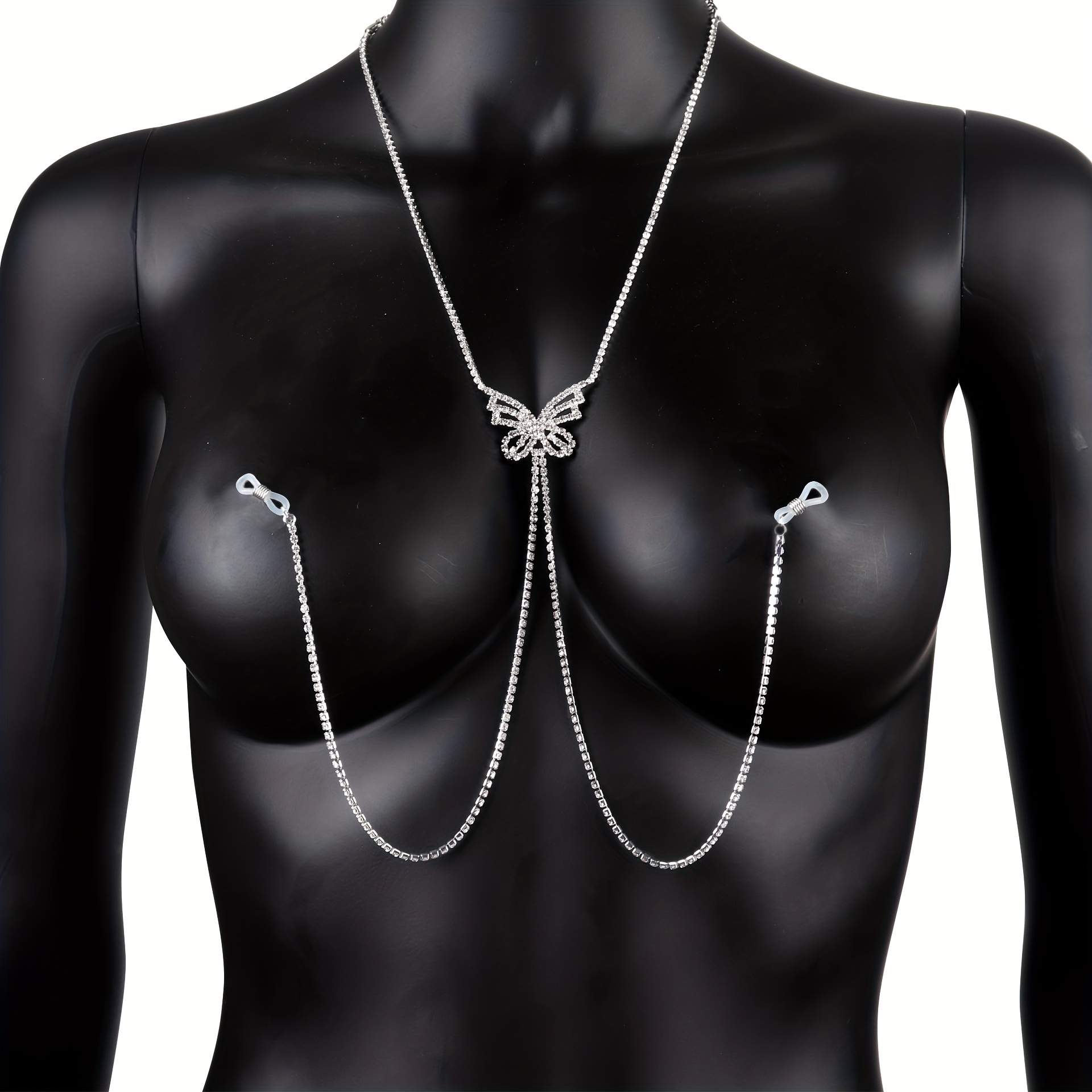 1 pc Tassel Butterfly Nipple C - đánh giá và giá Body Jewelry Rings