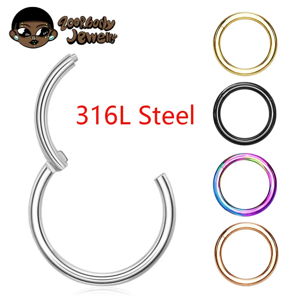 10Pcs 316L Stainless Steel Nos - đánh giá và giá Body Piercing Quality Jewelry