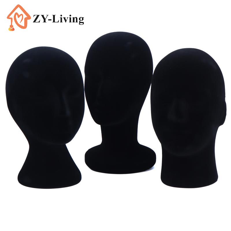 Black Velvet Mannequin Head 52 - đánh giá và giá Body Jewelry Shop