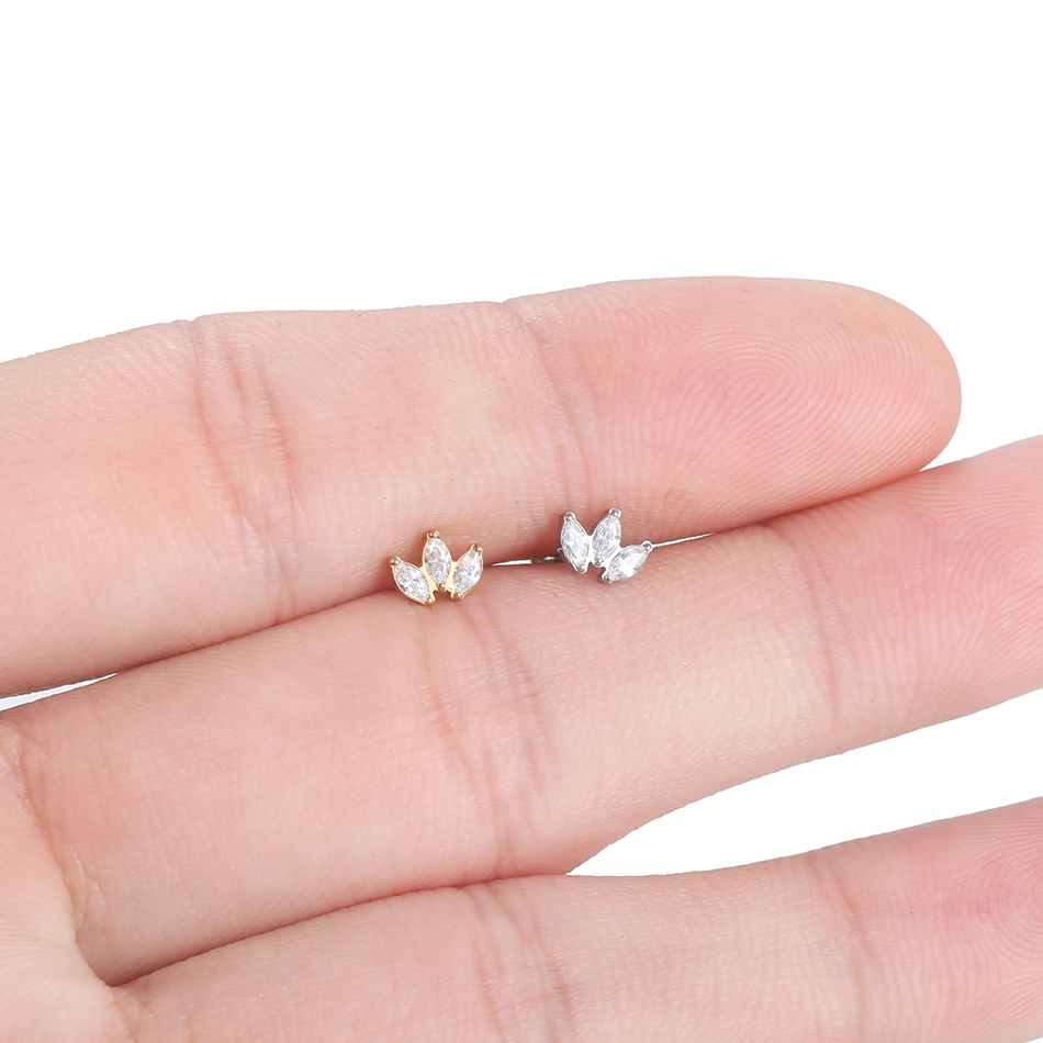 1pc Labret Piercing Titanium L - đánh giá và giá Body Jewelry Labret