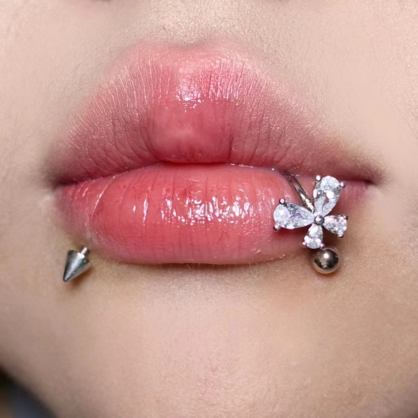 ASTM F136 Titanium Butterfly L - đánh giá và giá Body Jewelry Labret