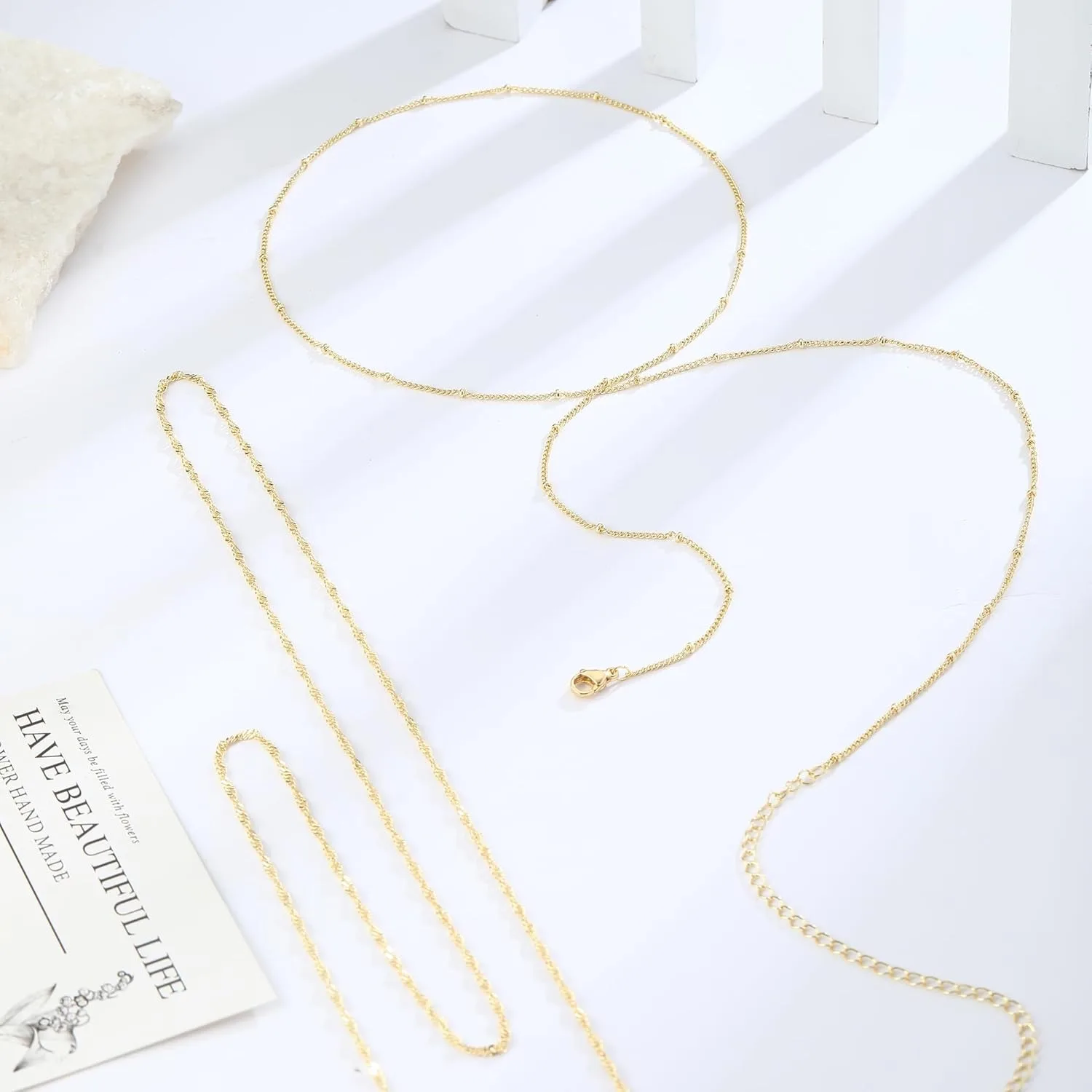 14k Gold Plated 26-33Inch Adju - đánh giá và giá Body Jewelry Usa