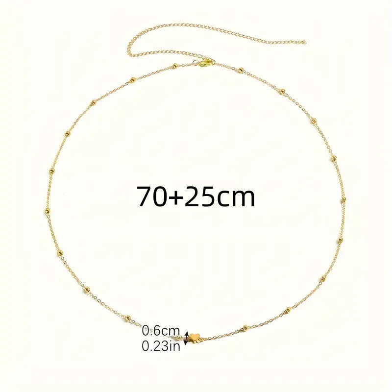 Dainty Gold Heart Waist Chain  - đánh giá và giá Body Jewelry Usa