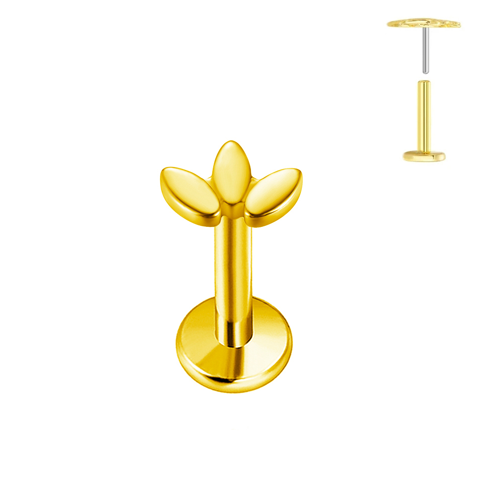 ASTM F136 G23 Titanium Heart-s - đánh giá và giá Body Jewelry Labret